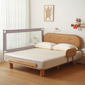 Sponda <span class=keywords><strong>Letto</strong></span> Pieghevole Multifunzionale in Metallo per Bambini e Neonati 1-4 Anni, <span class=keywords><strong>Barriera</strong></span> di Sicurezza per Bambini - Product Image 3