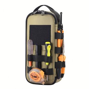 Molle Tool Pouch with Handle, Portable Tool Organizer Bag, Heavy Duty Utility Bag for Field Work - Product Image 2