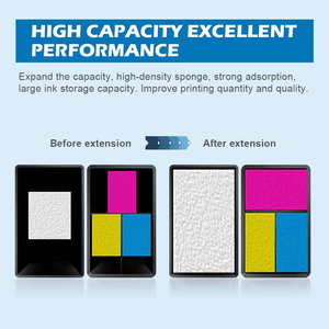 Cartouche remanufacturée ShinColor pour remplacement de cartouche pour <span class=keywords><strong>HP</strong></span> 62XL Envy 5540/5640 <span class=keywords><strong>Officejet</strong></span> <span class=keywords><strong>5740</strong></span> à base de colorants avec garantie de 24 mois - Product Image 2