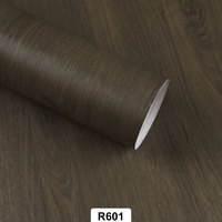 Rouleau de papier adhésif PVC imitation bois de 122 cm de large, papier peint autocollant, design géométrique moderne, pour salle de bain, cuisine, usage domestique