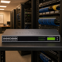 Grandstream GXW4224 Gateway VoIP de 24 Puertos FXS, Gateway Analógico SIP de Alta Densidad, Voz HD, Provisión Automática, Empresarial