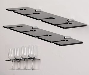 Porte-<span class=keywords><strong>verre</strong></span> à vin mural <span class=keywords><strong>en</strong></span> acrylique transparent porte-champagne <span class=keywords><strong>étagère</strong></span> porte-<span class=keywords><strong>verre</strong></span> à champagne - Product Image 4