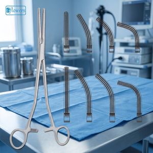 Ensemble de pinces hémostatiques Parametrium 6flowers, instrument chirurgical manuel certifié CE Classe I pour utilisation en salle d'opération - Product Image 5