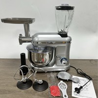 Procesador de alimentos multifuncional 8 en 1 de 5,5 litros, artículo de exportación popular eléctrico listo para cruzar la frontera para el hogar de Rusia