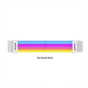 Cable de alimentación de <span class=keywords><strong>24</strong></span> Pines, Kit de extensión de Cable sincronizado PSU, <span class=keywords><strong>ATX</strong></span> <span class=keywords><strong>RGB</strong></span> - Product Image 4
