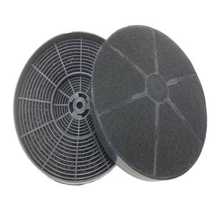 Ventes directes d'usine filtre à charbon actif rond en nid d'abeille rentable pour hotte de cuisine - Product Image 1