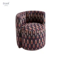 Fauteuil pivotant EKAR Seraphina, fauteuil moderne de luxe léger pour la maison, le bureau et le salon