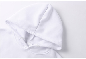 Vente en gros 220GSM DTF sweat à capuche surdimensionné imprimé unisexe coloré hommes tissu <span class=keywords><strong>polaire</strong></span> impression personnalisée vêtements vierges - Product Image 5