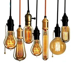 Luci d'epoca Stile Antico Lampada Della Lampadina di Edison A19/G95/ST64/T45 Illuminazione Decorativa E27 220V