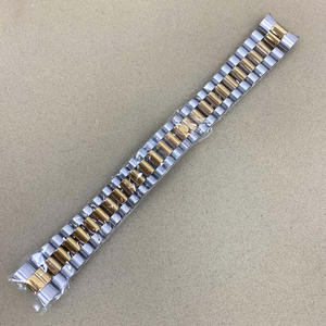 Accessori per orologi in acciaio inox President cinturino invisibile fibbia pieghevole nero verde fantasma 20mm cinturino in acciaio solido - Product Image 1