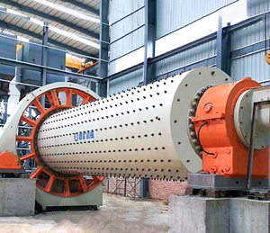 लौह अयस्क/स्वर्ण खनन उत्पादन के लिए इंजन मोटर गियर कोर घटकों के साथ 1-250tph बॉल मिल - Product Image 1