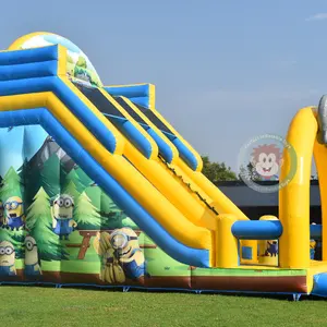 Springkasteel Bounce Huis En Waterglijbaan Party Verhuur Voor Kinderen Jump Jumper Opblaasbare Combo