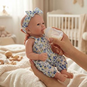 Nouvelles poupées reborn réalistes de 30 cm, corps entier en silicone souple, poupée reborn en silicone de 12 pouces, mignonne, pour filles, jouets - Product Image 4