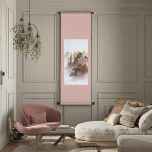 Handmade zhangjiajie phong cảnh nghệ thuật treo Scroll bằng đá sa thạch bức Tranh phong cảnh tường nghệ thuật cho trang trí nội thất và trang trí tác phẩm nghệ thuật thủ công - Product Image 5