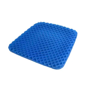 Car Office Chair Gel Honeycomb Seat Pads Cushions Outdoor Dining Garden Patio Home Shenzhen OEM Square Adults Leg Massager TPR