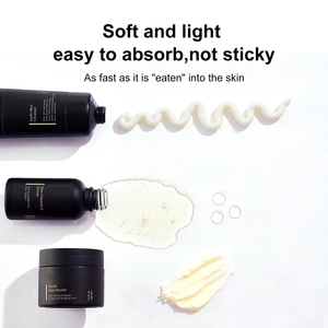 Set per la cura della pelle da <span class=keywords><strong>uomo</strong></span> con vitamina C e burro di karité e Anti-invecchiamento per il controllo dell'olio 3 pezzi per il viso e <span class=keywords><strong>crema</strong></span> <span class=keywords><strong>idratante</strong></span> per il siero illuminante - Product Image 3