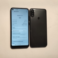 A11 SM-A115U Octa Core, Pantalla LCD HD+ de 6.4 Pulgadas, 2GB+32GB, Cámara Triple de 13MP, Batería de 4000mAh, 4G LTE, Teléfono Inteligente Desbloqueado Global