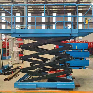 전문 1000kg 용량 고정식 가위 리프트 유압 고정식 전기 가위 리프트 자동차 리프트 판매 - Product Image 4