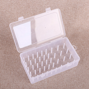 <b>Needle</b> And Thread Box 42 Axis PP Plastic Portable Sewing Storage Organizing <b>Case</b> For Household Mending Use - Product Image 1