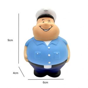 Policeman Shaped PU Foam Stress <b>Ball</b> for Kids Play Customizable Color & Logo Wholesale Promotional Toy - Product Image 2