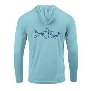 Sudadera de Pesca Personalizada de Manga Larga con Protección Solar UPF50+, Camiseta de Poliéster para Pesca, Ropa Impermeable con Sublimación - Product Image 2