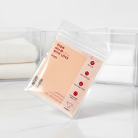 Sacs d'emballage en Mylar imperméables avec fermeture éclair pour vêtements, sous-vêtements, caleçons, rangement
