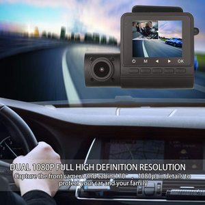 Camera Hành Trình DVR 70ma Chuyên Nghiệp Bán Chạy Camera Hành Trình 2 Ống Kính Theo Dõi GPS Cho Xe Hơi Máy Ghi Hình Video Camera Xe Hơi - Product Image 6