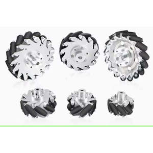 Nouvelle conception de roue Mecanum robuste de 60 mm pour les machines de construction et les robots parallèles - Product Image 3
