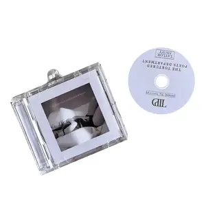NFC CD porte-clés Mini porte-clés acrylique pour des chansons personnalisables avec la technologie NFC