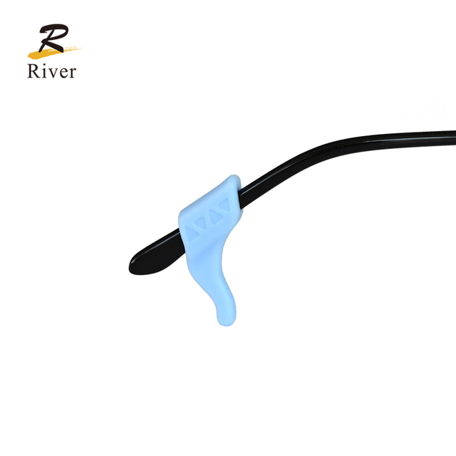 Anti Slip Sports Silicone Ear Hooks Grips Eyeglasses Holder Temple Tips