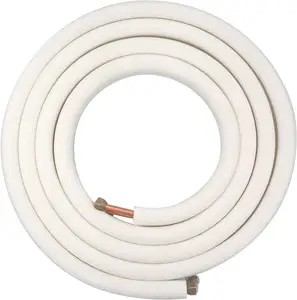 Sistema di pompa di calore per aria condizionata senza condotto Mini Split tubi in alluminio di rame Set di linee da 1/4 e 3/8 pollici