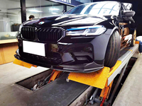 Nuevo Alerón Delantero de Fibra de Carbono Estilo 3D, Accesorio de Mejora/Actualización para F90 LCI M5 2021-2023, Fabricado en Taiwán