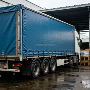 Tenda Laterale Impermeabile <span class=keywords><strong>per</strong></span> Semirimorchio, Carrozza Sigillata <span class=keywords><strong>per</strong></span> Alimenti e Merci, Protezione da Umidità e Polvere - Product Image 3