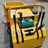 All Terrain Mini Crawler Truck 1 Ton Rupsdumper Met Sterke Tractie voor Modderige Hellingen, Boomgaarden en Bouwplaatsen