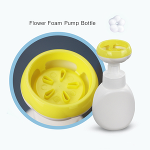 Botellas de plástico con pulverizador para lavado a mano de mascotas, bomba de limpieza vacía redonda de 250ml, buena calidad - Product Image 1