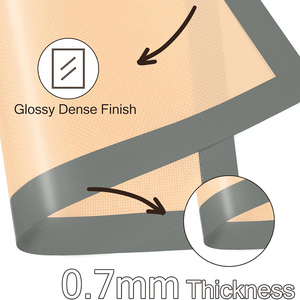 Tùy chỉnh in không dính Silicone Macaron Baking Mat EU tiêu chuẩn Pastry Mat Bếp Nấu Ăn công cụ - Product Image 3