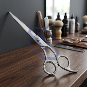 Ciseaux pour Salon de coiffure et barbier, professionnel, 7 pouces, pour coupe de rasoir - Product Image 3