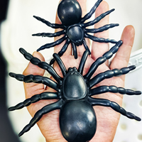 Nouvel Arrivage Vente Chaude : Breloque de Chaussure 3D Araignée Noire Effrayante, Tendance Horreur, pour Adultes et Garçons, Décorations de Chaussures en Gros