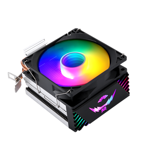 Qiuzaimno 9Cm Im Lặng RGB Fan 2 Heatpipes 4Pin Giao Diện Lỏng Phong Cách Máy Tính Trường Hợp Fan Cho 12th Gen CPU Giọt Đội Chiến Đấu - Product Image 5