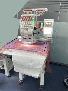 WONYO Single Head Computerized Leather Embroidery Machine for Any Logos on Caps <strong>And</strong> T <strong>Shirt</strong> - Product Image 4