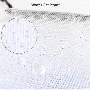 Mesh Zipper <b>Pouch</b> Bags Waterproof <b>Zip</b> File Document Folders Travel Accessories for Office School Supplies Board Game Storage - Product Image 3