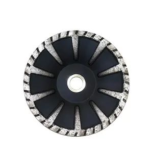 Continuous Turbo Protective Teeth Concave blade for granite counter tops curve saw cutting disc diamond tools stone