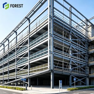 Edificio de Estacionamiento de Varios Pisos con Estructura de Acero, Certificado SAA AS1170, Resistente al Viento Ciclónico, Plataforma Central para Flotas Comerciales - Product Image 1