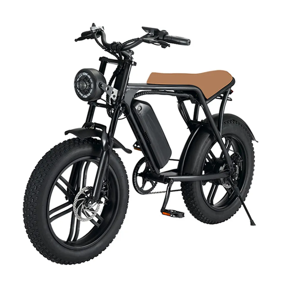 Bicicletta elettrica pieghevole Nzita H1 con telaio in alluminio per bicicletta elettrica da 20 pollici con luce ruota