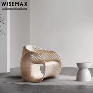 WISEMAX Meubles de luxe Design Showroom Meubles d'affichage Meubles de designer Canapés simples Chaise d'art en bois Italie pour la maison Hôtel - Product Image 1