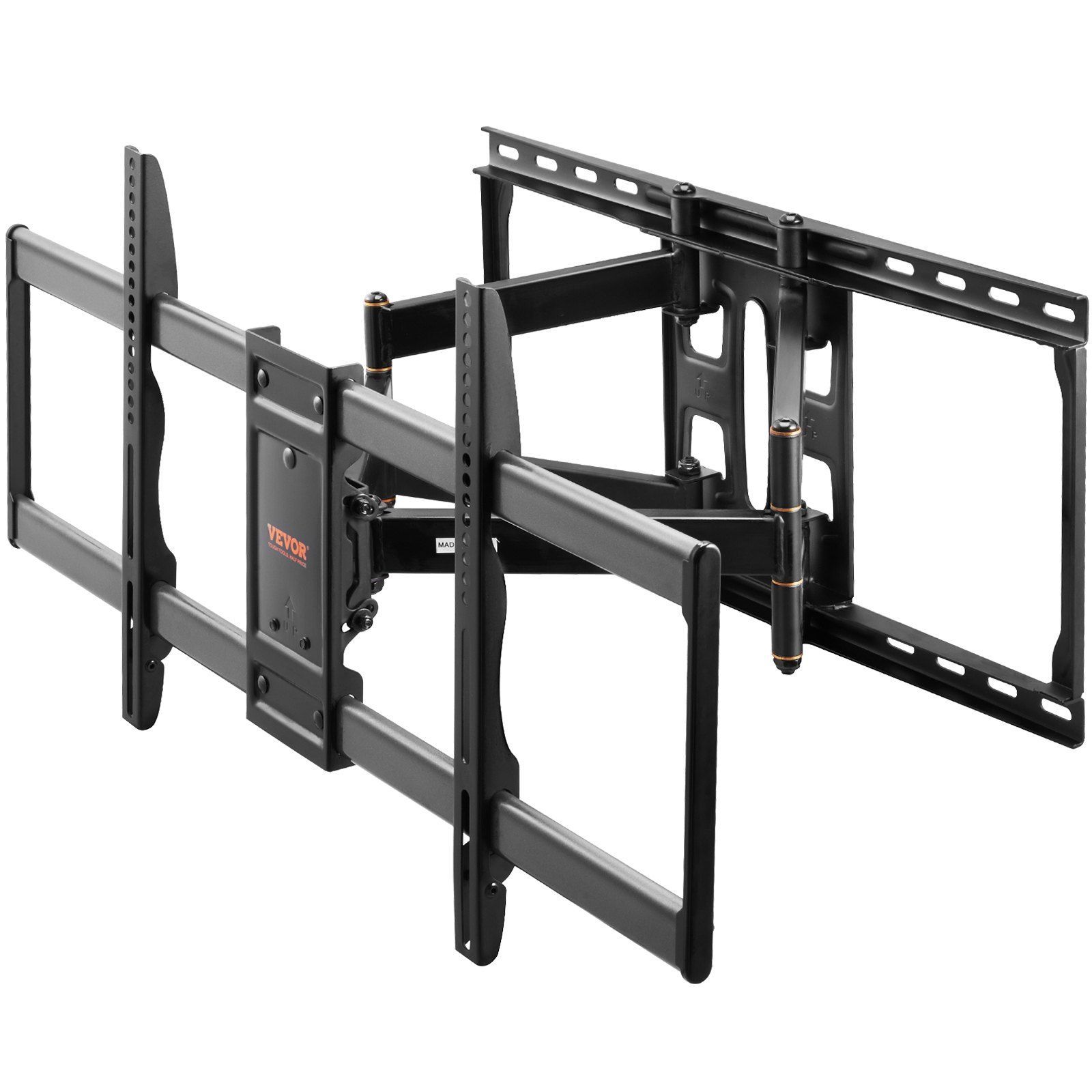 full motion 90 tv wall mount ul certfied