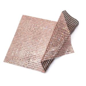 Fer sur cristal <span class=keywords><strong>verre</strong></span> strass maille coupe Hot Fix strass Appliques pour vêtements, chaussures, sacs - Product Image 4