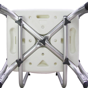 Aluminum Alloy Shower Chair Height Adjustable Non <b>Slip</b> For Elderly Disabled Pregnant <b>Women</b> Bathroom Safety Equipment - Product Image 1