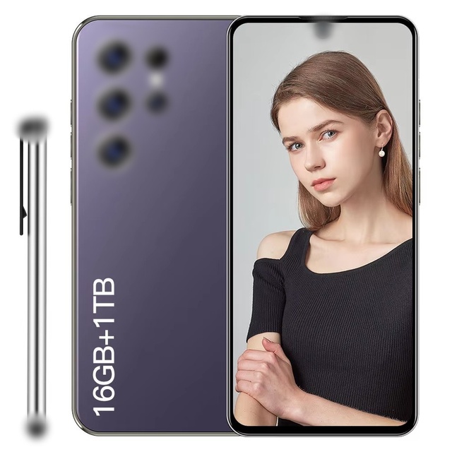 Android Phone 5G Smartphone 6.7 Inch Big Screen 16GB+1TB Deca Core Android 14 4K 90Hz LCD Display LTE for China New Phone