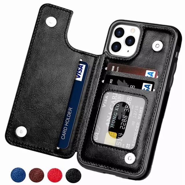 Leather Wallet case Magnetic Detachable for iphone 11 12 Pro Max,rotating Card Slot case for iphone 12 13 14 Plus Pro
